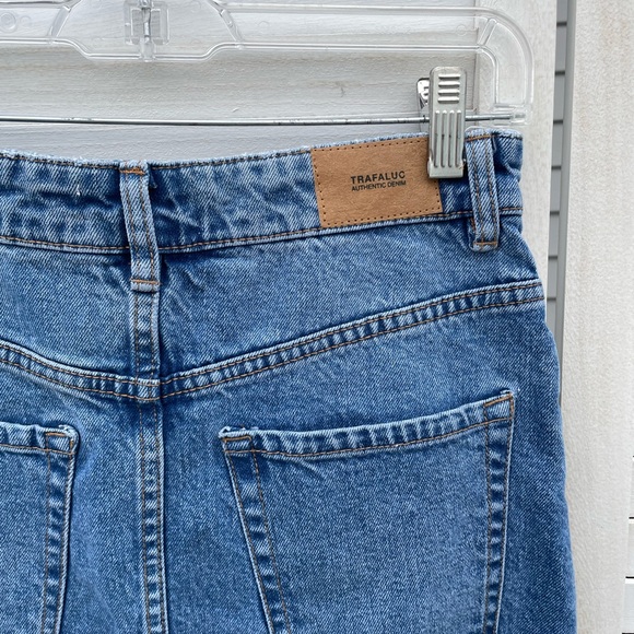 Zara TRF Midi Denim Skirt S - Picture 5 of 7